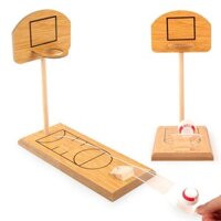 2025 Mới Cổ Điển Mini Bàn Bóng Rổ Chụp Đồ Chơi Trò Chơi Bàn Chụp Bóng Rổ Gỗ O3P0
