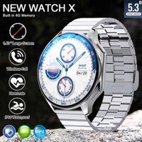 2025 Mới Đồng Hồ Thông Minh 4G Bộ Nhớ Âm Nhạc Video Cuộc Gọi Bluetooth Kết Nối Hỗ Trợ Tai NgheTWS Đồng Hồ Thông Minh Cho Android IOS