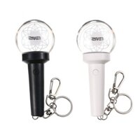 2025 Mới Kpop Thần Tượng 2NE1 Mini Lightstick Móc Khóa Phát Sáng Dính Móc Khóa Mặt Dây Chuyền Người Hâm Mộ Jack Đen Quà Tặng