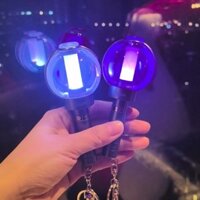 2025 Mới Kpop Thần Tượng ENGENE Ver 2.0 Mini Lightstick Móc Khóa Phát Sáng Dính Móc Khóa Mặt Dây Chuyền Người Hâm Mộ Quà Tặng