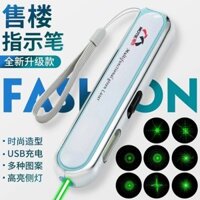 2025 Mới Magic Iron Mạnh Ánh Sáng Laser Xanh Bút Đèn Pin Hai Trong Một Có Thể Sạc Lại Giảng Dạy Hộ Gia Đình Chiếu Sáng Khẩn Cấp Đèn Tín Hiệu20250311