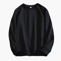 2025 mới mùa xuân của nam giới không ủi mỏng Vòng cổ lỏng áo nỉ