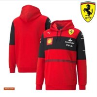2025 Mới Nhất F1 Racing Hooded Sweat + Ferrari F1 2025 Team Hoodie + Áo khoác dài tay mùa xuân cho nam và nữ