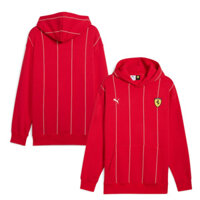 2025 Mới Nhất F1 Racing Hooded Sweat + Scuderia Ferrari 2025 F1 Team Softshell Jacket + Áo khoác dài tay nam nữ mùa xuân