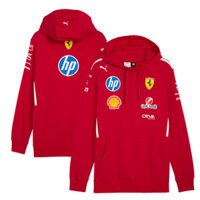 2025 Mới Nhất F1 Racing Hooded Sweat + Scuderia Ferrari 2025 F1 Team Softshell Jacket + Áo khoác dài tay nam nữ mùa xuân