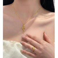 2025 Mới Vòng Tay Rắn Vòng Cổ Nữ Vàng Cung Hoàng Đạo Năm Sinh, Năm Rắn Trang Sức