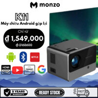 ✨2025 MỚI✨Máy chiếu mini K11 đa kết nối điện thoại di động Wifi Bluetooth Android HDMI USB Projector