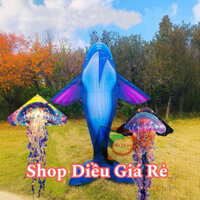{2025} [MUA 1 ĐƯỢC 2] Diều sinh vật biển - TẶNG 150 mét dây + túi (diều 3D, diều giá rẻ, diều đẹp, con diều) diều , dieu