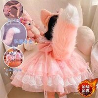 2025 Mùa Hè Mới [Quần Áo Belle Cho Bé Gái Váy Công Chúa Lolita Váy Sinh Nhật Trẻ Em Váy Mùa Xuân Mùa Thu Váy StellaLou