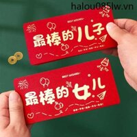 2025 Năm Mới Của Rắn Năm Rắn Tiền Đêm Giao Thừa Là Cá Tính Gấp Phong Bì Màu Đỏ Túi Con Trai Tốt Nhất Con Gái