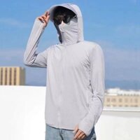 2025 Phong Cách Mới Băng Lụa Lưới Chống Nắng Quần Áo Nam Mùa Hè Áo Khoác Chống Tia Cực Tím Mỏng Phong Cách Thoáng Khí Câu Cá Ngoài Trời Chống Nắng Quần Áo20250323