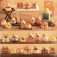2025 Phong Cách Mới Capybara Capybara Cửa Hàng Nướng Bánh Viên Dễ Thương Túi Bí Ẩn Hộp Hình Búp Bê Văn Phòng Xe Dễ Thương Trang Trí Máy Tính Để Bàn Quà Tặng Nữ20250320
