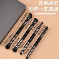 2025 Phong Cách Mới Chim Sẻ Nhỏ Hai Đầu Cọ Phấn Mắt Hộp Gương 4 Chiếc Di Động Bút Kẻ Mắt Cọ Môi Du Lịch Bộ Trang Điểm Mắt Bàn Chải Có Gương20250309