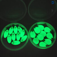 2025 Phong Cách Mới Dạ Quang Quay Hoa Hướng Dương Kim Sa Lấp Lánh Dày Micro-Object Dụ Miệng Rofei Son Môi Mắt Đỏ Buster Đêm Câu Cá DIY Phụ Kiện20250306