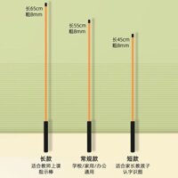 2025 Phong Cách Mới Giáo Viên Chuyên Dụng Baton Cha Mẹ Hộ Gia Đình Roi Giảng Dạy Gậy Thanh Giảng Dạy Thanh Mây Nhẫn Thước Ngón Tay Đọc Gậy Hộ Gia Đình20250303