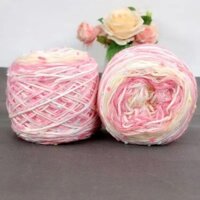 2025 Phong Cách Mới Handmade Tự Làm Cầu Vồng Kẹo Khăn Len Gradient Nhiều Màu Sắc Đậu Hà Lan Tay Sợi Sợi Nhóm Bạn Gái Bạn Trai20250327
