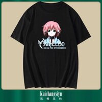 2025 Phong Cách Mới Heavenly Things Icarus Áo Thun Tay Ngắn Nam Nữ Cotton Nguyên Chất Nửa Tay Quần Áo Sinh Viên Anime Ngoại Vi Áo Thun