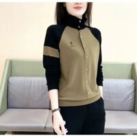 2025 Phong Cách Mới Mẹ Mùa Xuân Thời Trang Đáy Áo Sơ Mi Nữ Slim-fit Phù Hợp Với Áo Thun Dài Tay Châu Âu Áo Sơ Mi Nhỏ Bên Trong Hàng Đầu INS