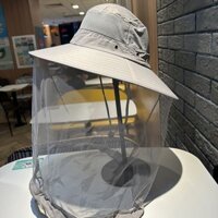 2025 Phong Cách Mới Ngoài Trời Chống Muỗi Nón Nam Đêm Câu Cá Mũ Câu Cá Chống Côn Trùng Nuôi Ong Chống Ong Nón Lưới Che Mũ Chống Nắng B20250318