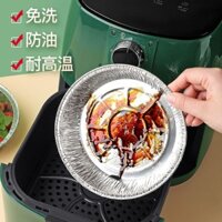 2025 Phong Cách Mới Nồi Chiên Không Khí Thiếc Khay Nướng Hộ Gia Đình Khay Nướng Thịt Nướng Giấy Thấm Hút Dầu Miếng Lót Thực Phẩm Nướng Giấy Nhôm Khay20250324