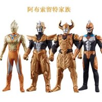 2025 Phong Cách Mới Quái Vật Godzilla Series Đồ Chơi Cao Su Mềm Titan Ultraman Abusoliut Họ Ultraman Cao Su Mềm Siêu Nhân Đa Hợp Đồ Chơi Trẻ Em