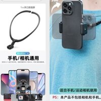 2025 Phong Cách Mới Thích Hợp Cho Thể Thao Giá Đỡ Máy Ảnh Cổ Treo Giá Đỡ Điện Thoại Di Động Đi Xe Đạp Dụ Câu Cá Chụp Cổ Điện Thoại Di Động Cố Định Giá Đỡ20250401