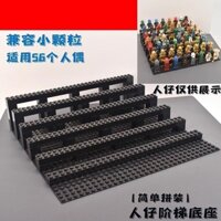 2025 Phong Cách Mới [Tỷ Lệ Khen ngợi 90% Tương Thích Với Lego Nhân Vật Minifigures Nhân Vật Bước Khối Xây Dựng Hộp Bảo Quản Đế Màn Hình Hạt Nhỏ Đứng Xếp Chồng Nhựa Acrylic20250301
