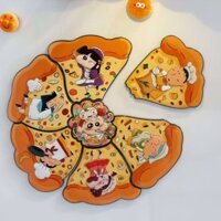 2025 Sản Phẩm Mới pizza Crayon Shin-Chan Từ Miếng Dán Cửa Tủ Lạnh Máy Giặt Tủ Trang Trí Miếng Dán Dễ Thương Sáng Tạo Tủ Lạnh Miếng Dán20250327