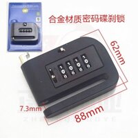 2025 Sản phẩm mới 〖 SJ838 〗 Xe máy Xe điện Mật khẩu Xe đạp Phanh đĩa Khóa đĩa Phanh 4 chữ số Mật khẩu Motorcy20250318