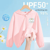 2025 Sanrio Girls Chống Tia UV Áo Khoác Chống Nắng Nhẹ Cho Trẻ Em Mùa Hè Bộ Sưu Tập Mới