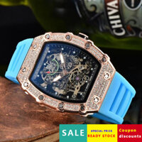 2025 Thời trang Thể thao Còn hàng Đồng hồ Quartz nam hình thùng Richard Mille Starry Sky D3AT