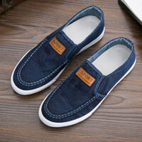 2025 Xuân Hè Nam Thoáng Khí Giày Thể Thao Hợp Thời Trang Phù Hợp Với Thể Thao Giày Cũ Bắc Vải Giày Lười Giày Nam