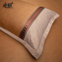 2025Băng Lông Mùa Đông Và Mùa Hè Sử Dụng Kép CHIẾU MÂY Chiếu Hai Mặt Ký Túc Xá Sinh Viên Gấp Chiếu Lụa Mềm Đệm Ngủ Trần