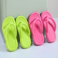 2025eva Phong Cách Mới Flip-Flop Nữ Màu Kẹo Mùa Hè Hộ Gia Đình Ký Túc Xá Nhẹ Im Lặng Khử Mùi Flip-Flo