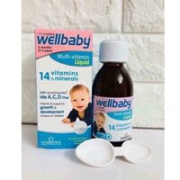 [2025]Vitamin tổng hợp WELLBABY 150ml [ Anh]