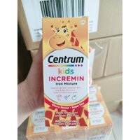 (2026)Centrum Kids Incremin Iron Mixture của ÚC 200ml cho bé biếng ăn