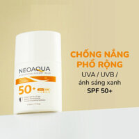 [2026]Kem Chống Nắng NEO AQUA 2in1 Nâng Tone Kiềm Dầu Cơ Chế Bảo Vệ Da 2 Tầng Vật Lý & Hóa Học EHG & TIO2 30ml