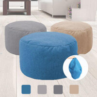20*32cm Bean Bag Footool Cover Indoor for Adults Kids Multicolor Lazy Sofa