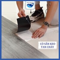 20/60 miếng SÀN NHỰA GIẢ GỖ - sàn nhựa có sẵn keo dán kích thước 45x15cm