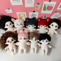 20cm Cotton Búp Bê Humanoid Búp Bê Béo Cơ Thể Ngôi Sao Búp Bê Khỏa Thân Búp Bê Chiên Sang Trọng Búp Bê Sang Trọng Búp Bê