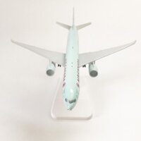 20cm mẫu máy bay hợp kim đai bánh xe đồ trang trí Air Canada mẫu Boeing 777
