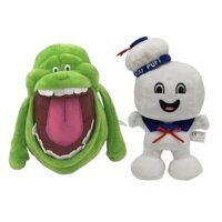 20cm Xanh Mabusters Sang Trọng Đồ Chơi Ma Dễ Thương Mềm Nhồi Bông Sang Trọng Hoạt Hình Ghostbusters Peluches Ma Búp Bê Marshmallow Người Đồ Chơi