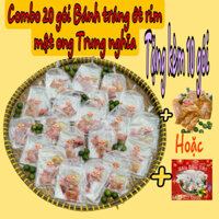 20gói Bánh Tráng Ớt Rim Muối Giòn Tặng kèm 10 gói dầu tắc nhận 30 gói