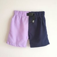 [20kg-24kg] Quần short BabyDoll siêu dễ thương phù hợp cả bé trai và bé gái màu tím+xanh đen