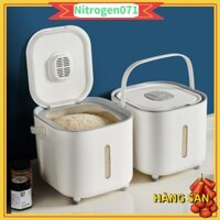 20kg Thùng Đựng Gạo Cao Cấp (Tặng Kèm Thìa đựng Gạo) - Hộp Đựng Gạo Chống Côn Trùng Chống Trượt Tiện Dụng