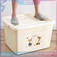 (20L-250L) hộp nhựa đựng quần áo cực lớn có nắp bảo quản