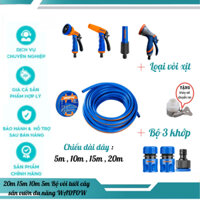 20m 15m 10m 5m Bộ vòi  ống dây nước xịt rửa tưới cây sân vườn tặng kèm khớp nối không và có ren