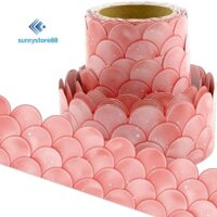 20m Ombre Sò điệp Bảng tin Biên giới Cầu vồng Đường viền thẳng Lớp học hoặc Trang trí trường học tại nhà