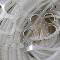 20m Ống silicon đặc phi 3 và 12m ống silicon đường kính 4x8mm