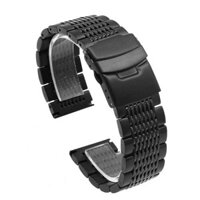 20Mm 22Mm 18Mm 24Mm Rắn Lưới Thép Không Gỉ Vòng Tay Mở Khóa Kéo/Đánh Bóng Dây Đeo